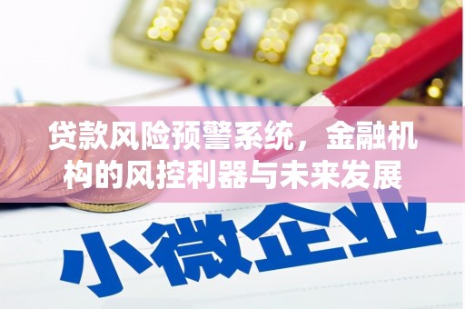 邻水贷款风险预警系统，金融机构的风控利器与未来发展