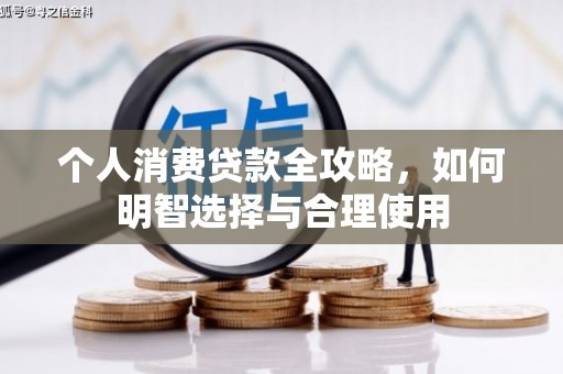 邻水个人消费贷款全攻略，如何明智选择与合理使用